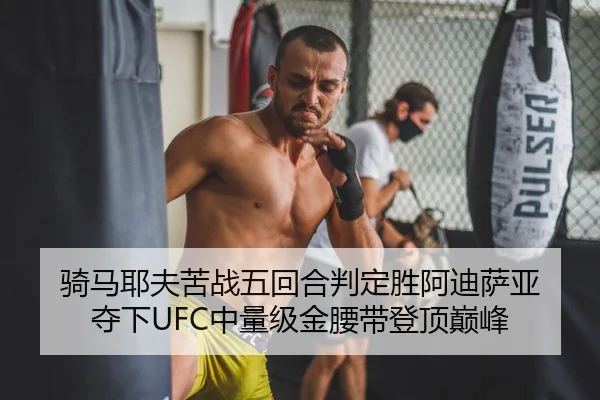 骑马耶夫苦战五回合判定胜阿迪萨亚 夺下UFC中量级金腰带登顶巅峰